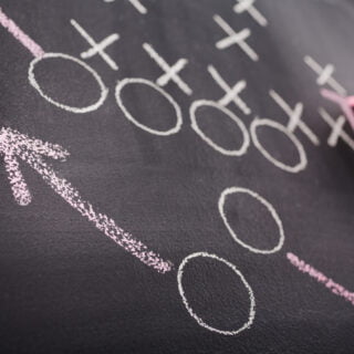 Hand drawing a game strategy